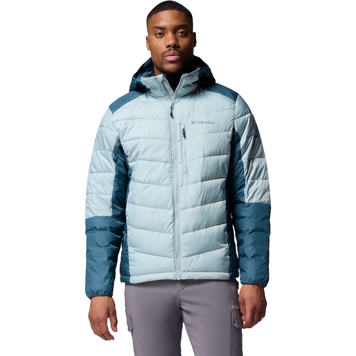 Columbia Men's Labyrinth Loop II Hooded Jacket in Crushed Blue / Everblue - Size: XL