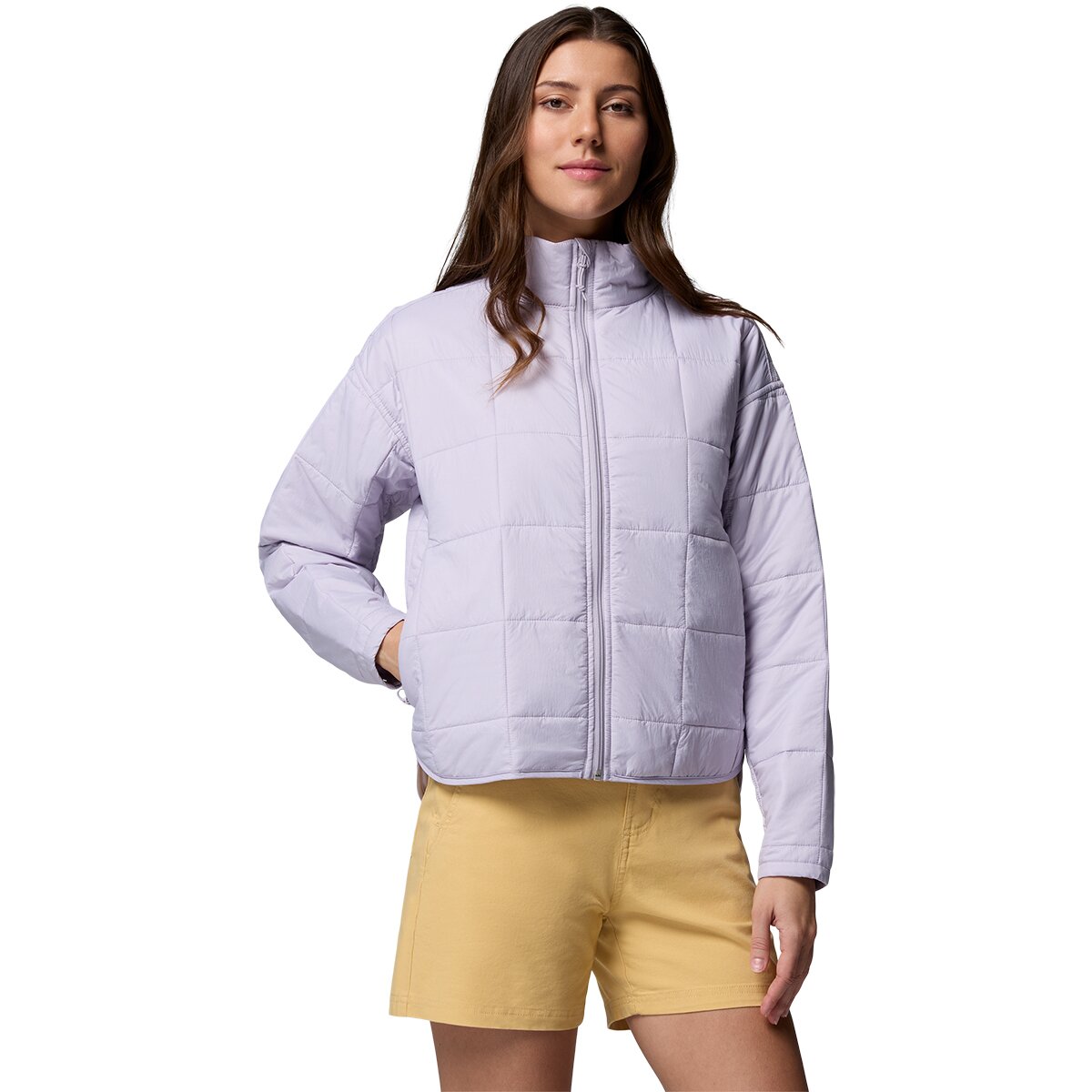 Columbia Women's Sienna Hill Quilted Jacket in Lavender Pearl - Size: Large