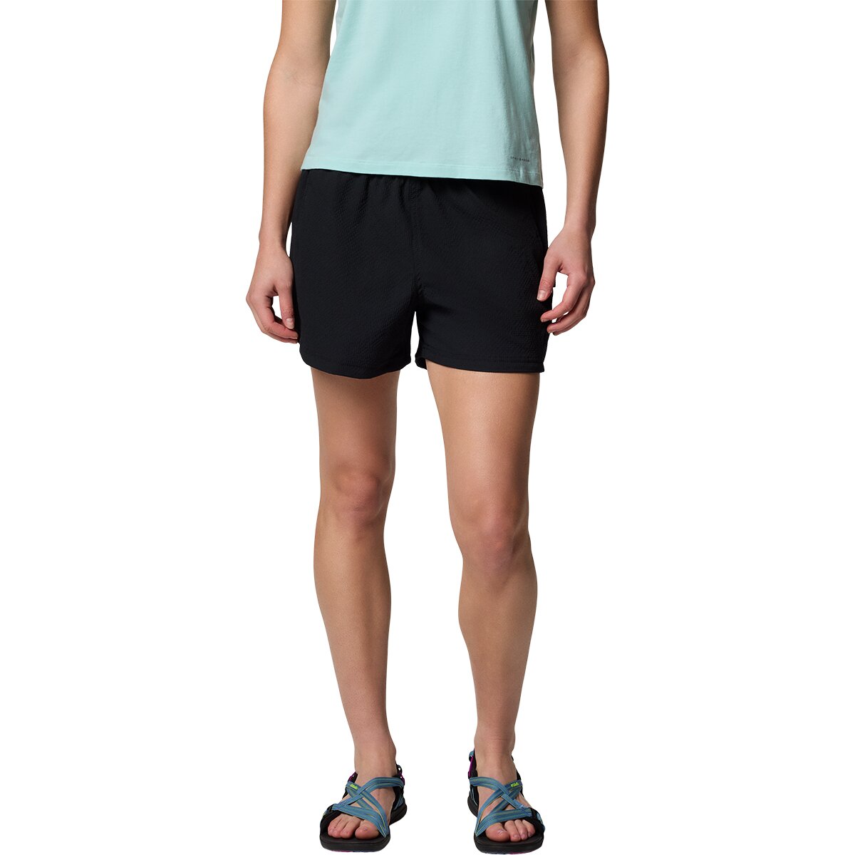 Columbia Women's Sucker For Summer 4in Short in Black - Size: Medium