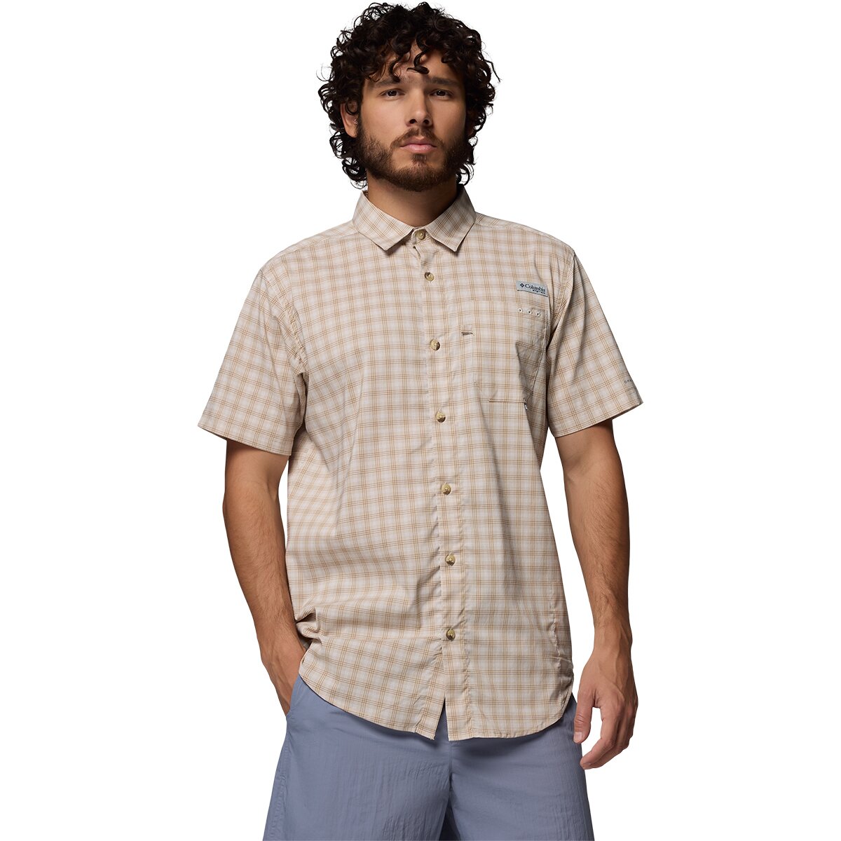 Columbia Men's Harbor Peak Short-Sleeve Shirt - Size: XS