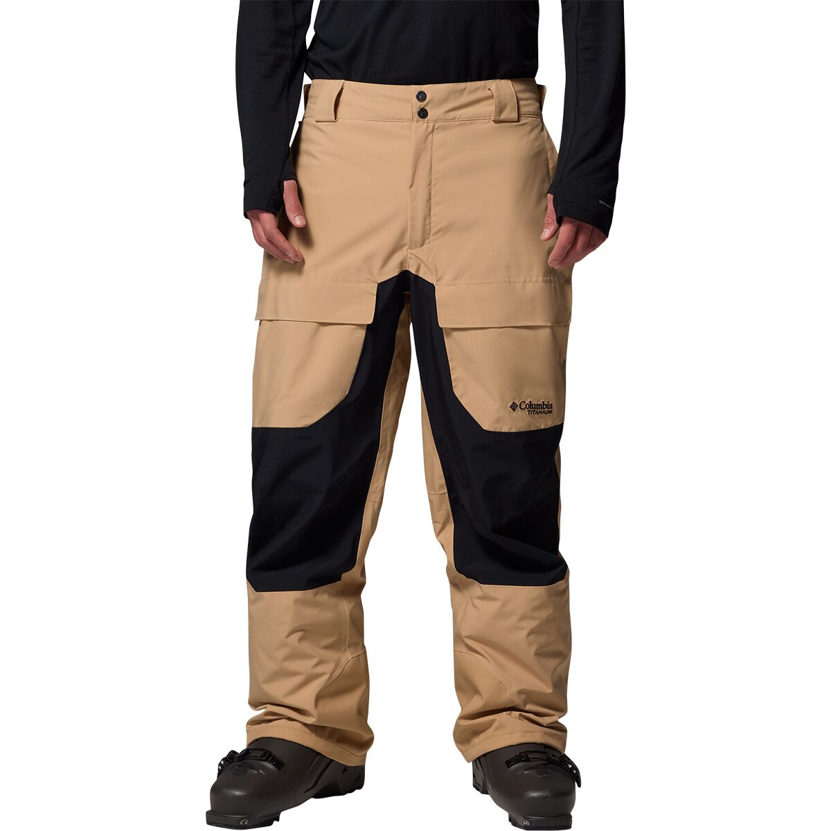 Columbia Men's Winter District Pant in Canoe / Black - Size: XL/Regular
