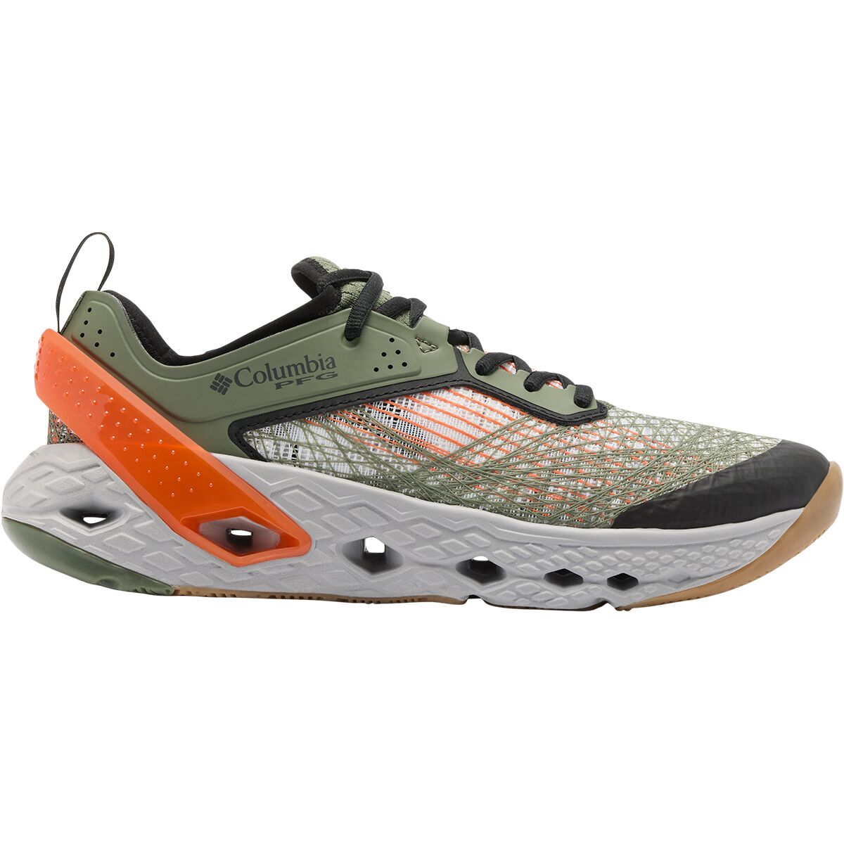 Columbia Men's Whipray Water Shoe in Cypress / Spark Orange - Size: 10