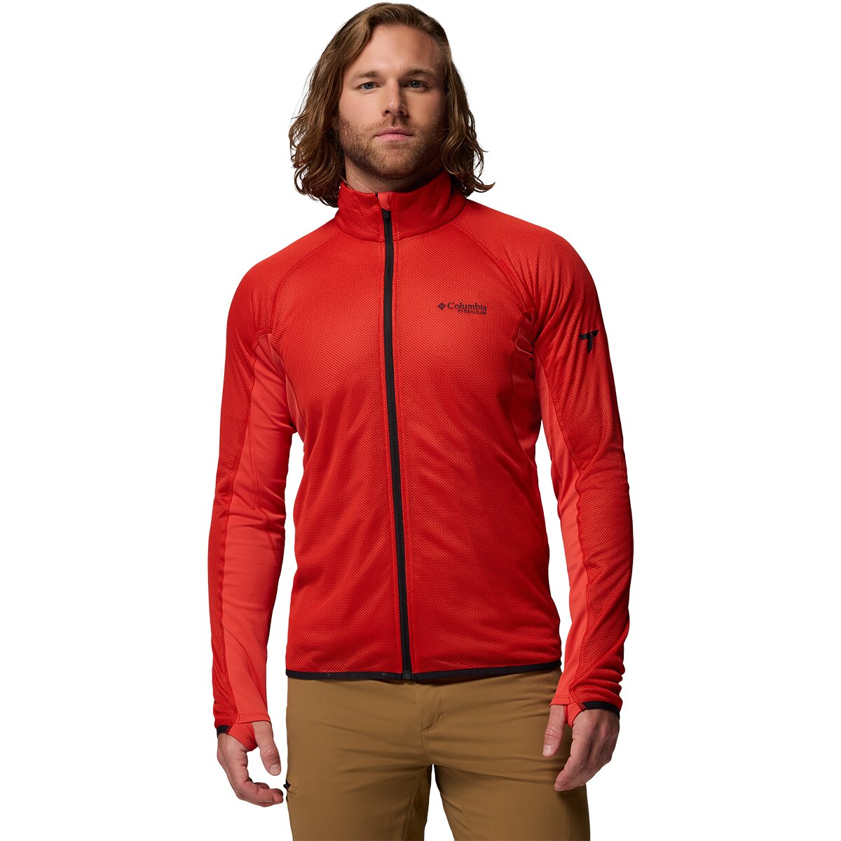 Columbia Men's Summit Step Full-Zip Jacket in Super Sonic - Size: XXL