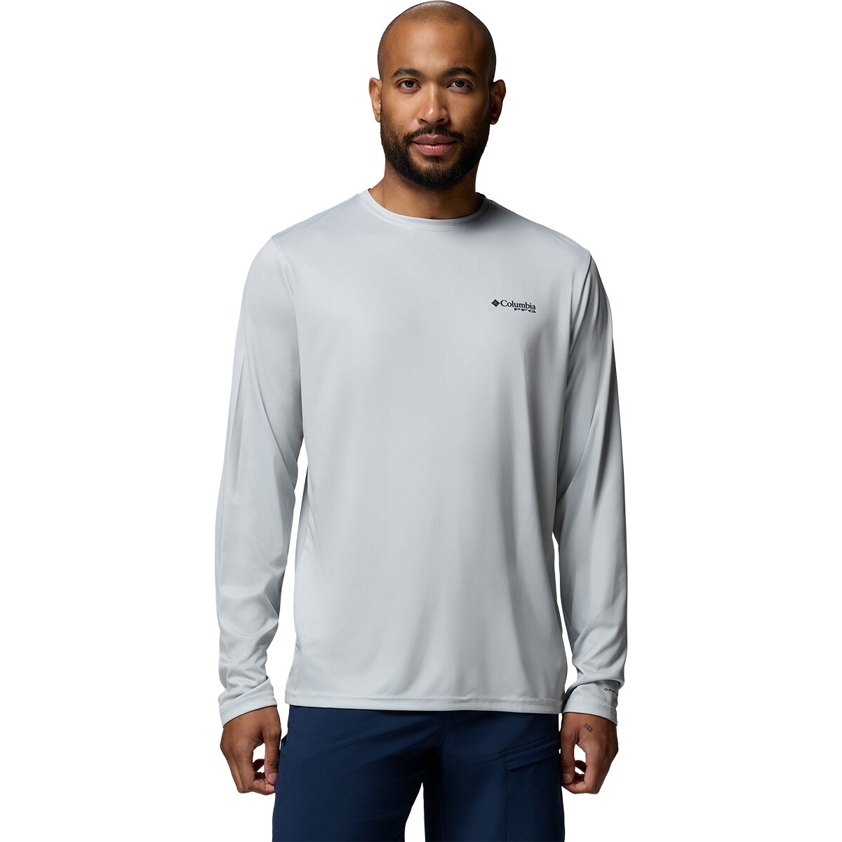 Columbia Men's Terminal Tackle PFG Dare Devil Shirt, in Cool Gray, Size Medium | by West Marine