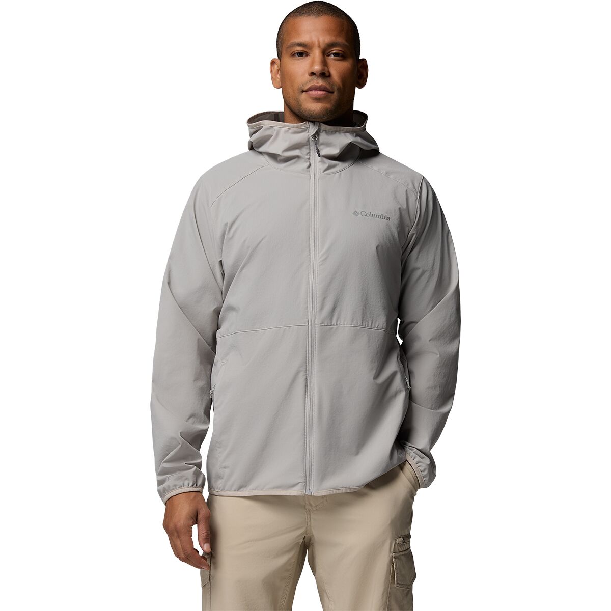 Columbia Men's Trailborne Jacket in Flint Grey - Size: Large
