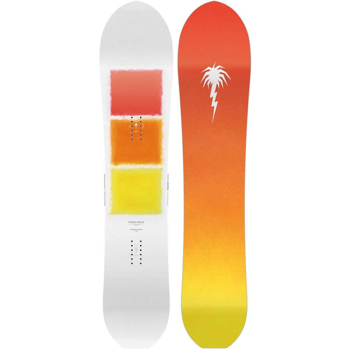 オレンジSpoon Snowboard Technological Capita Spring Break Powder Racer Snowboard - 2025 - Snowboard