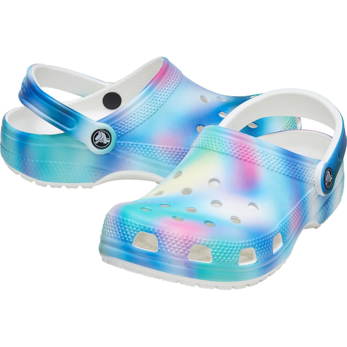 Unisex Crocs Sandal Classic Solarized Tie Dye Classic Crocs Solarized Tie Dye Two Strap | Mercari main image 4