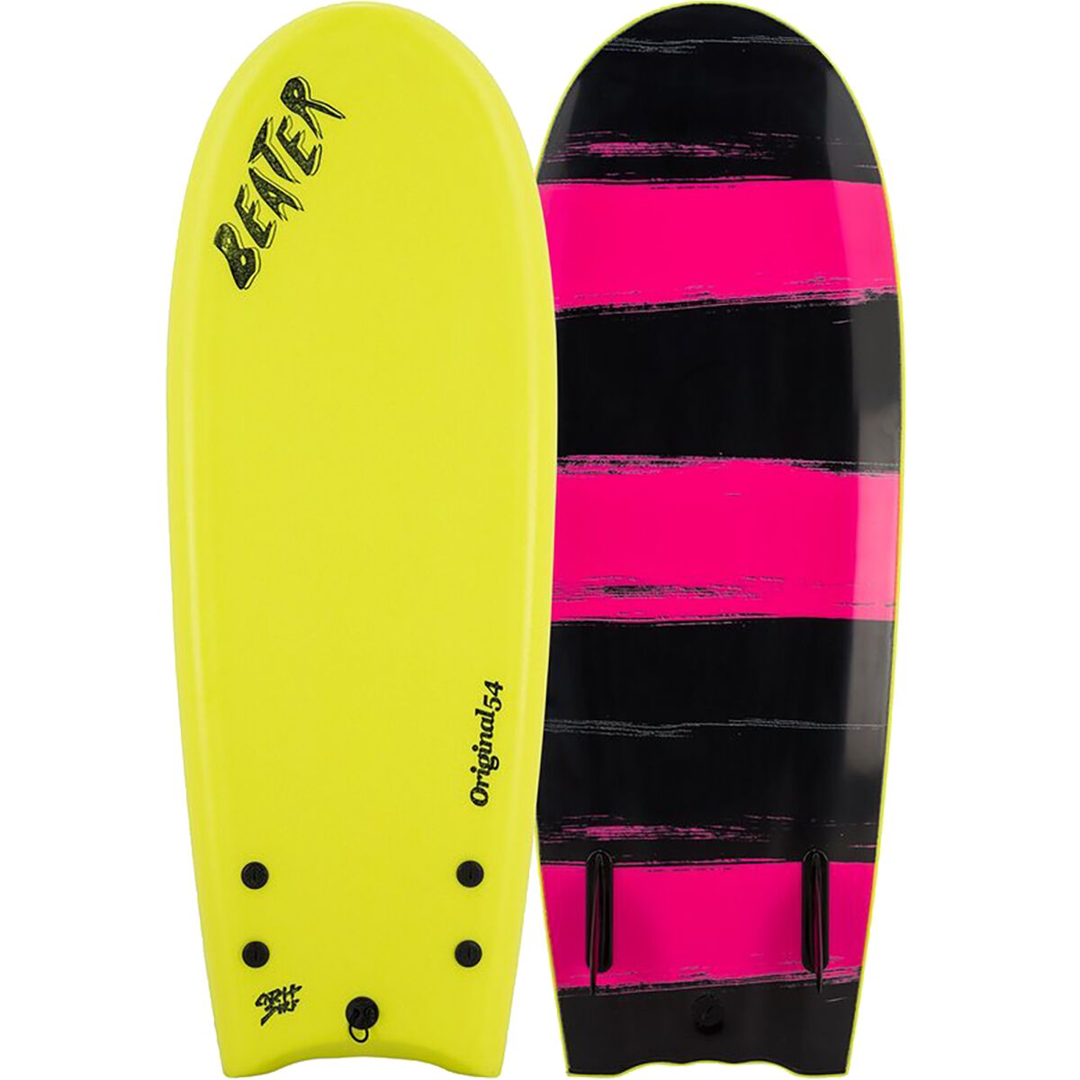 Catch Surf Beater Original 54in Twin Fin Surfboard - Surf