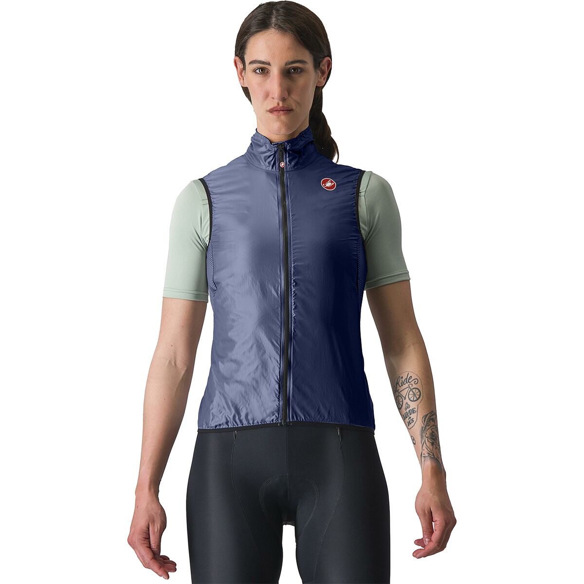 Gilet Antivento CASTELLI Aria Vest - Unisex, Leggero, Ripiegabile, Ideale Per Sport E Tempo Libero