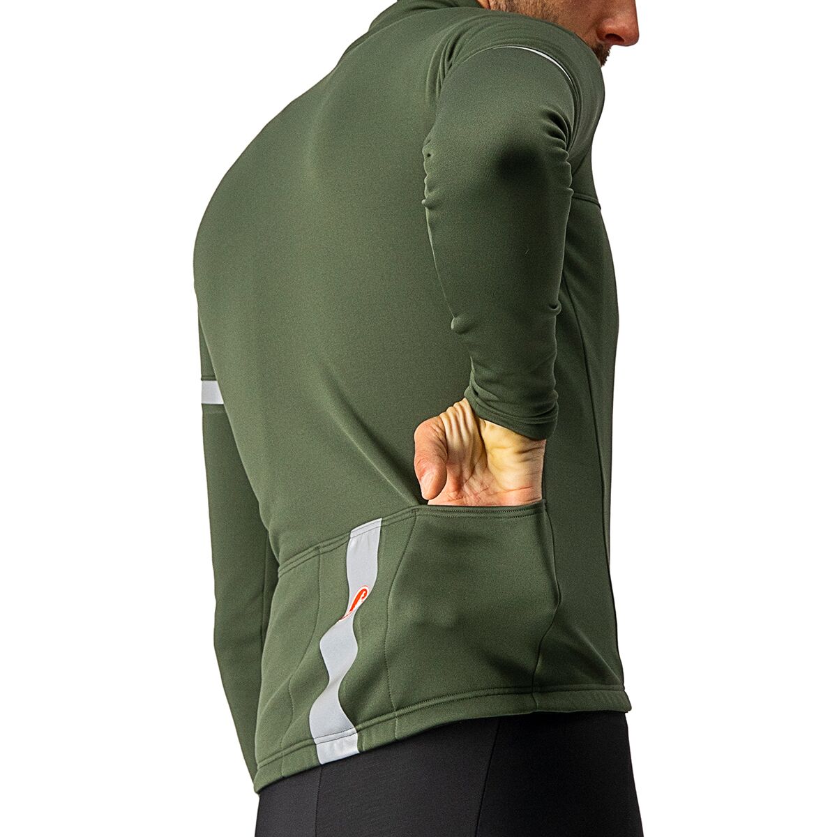 ［ジ&amp;ジ］カステリ Fondo Long Sleeve Jersey NWT Castelli FONDO Full Zip LS Cycling Jersey | eBay