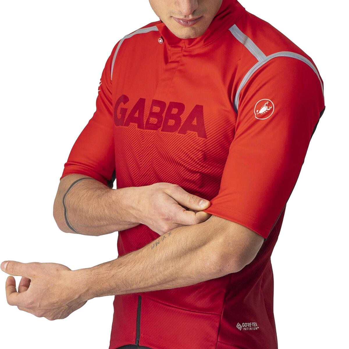 カステリ Castelli GABBA Ros Men's Jersey（L） BEBLSIGR.jpg