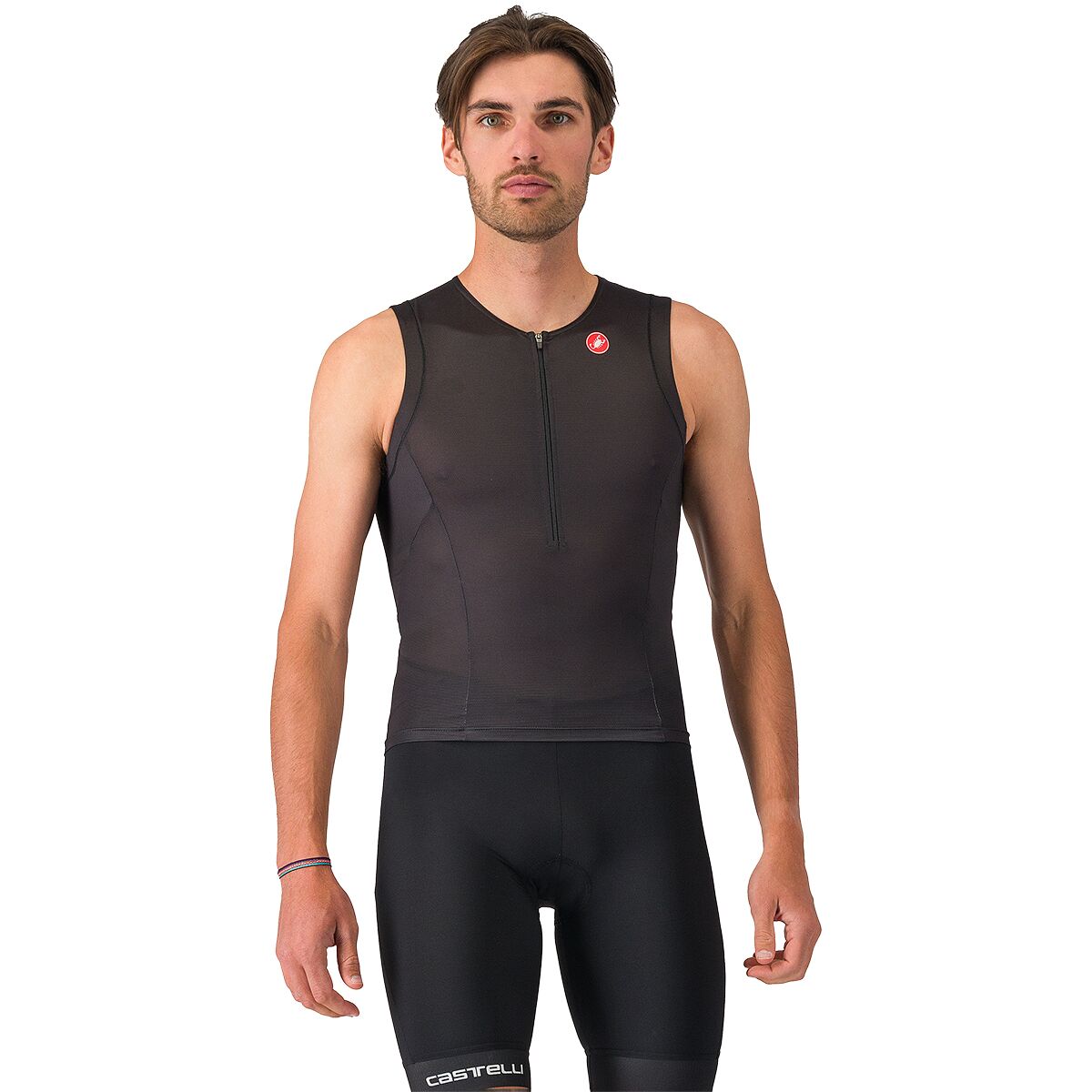 Castelli Men's Free Speed 3 Tri Top in Black - Size: XXL