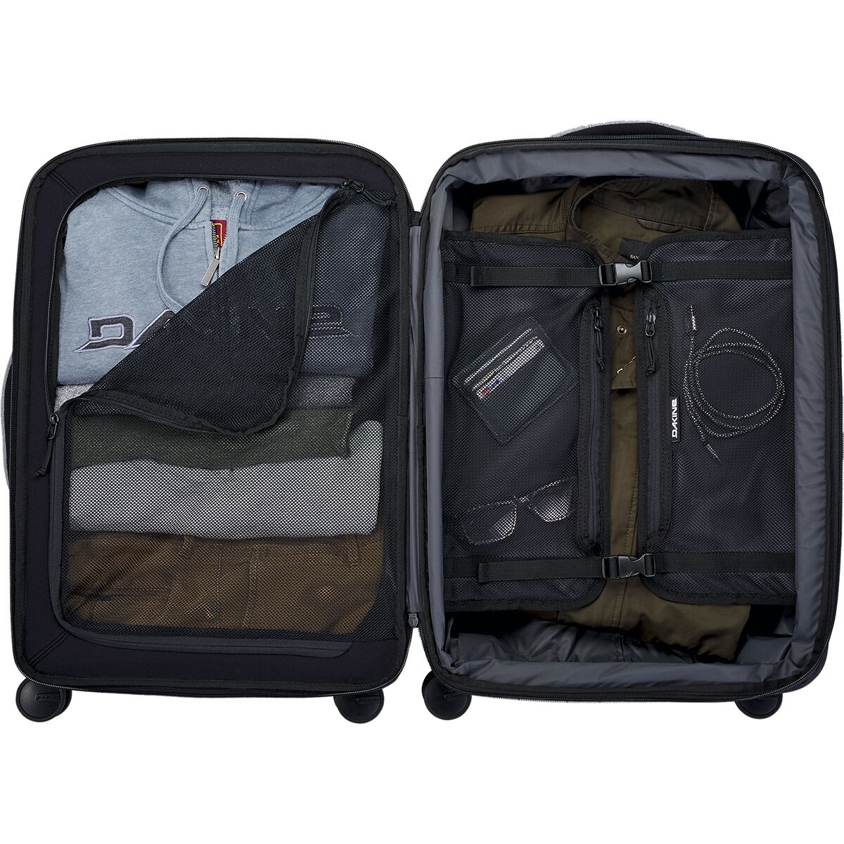 Compra Carry On 42 L valigia Dakine in nero