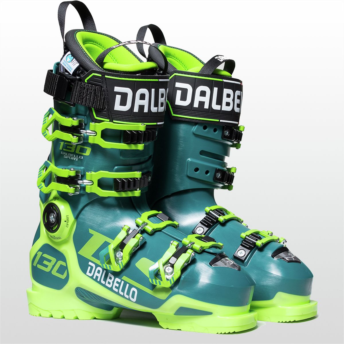 Amazon.com : Dalbello Men's DS 130 MS Petrol/Lime Ski Boots