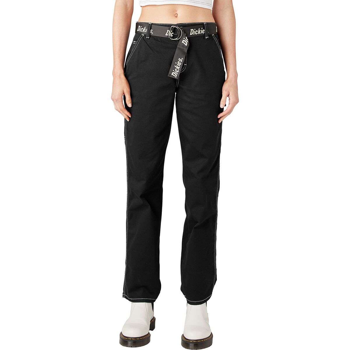 Dickies High Waisted Carpenter Pant + Belt - Women's - Women