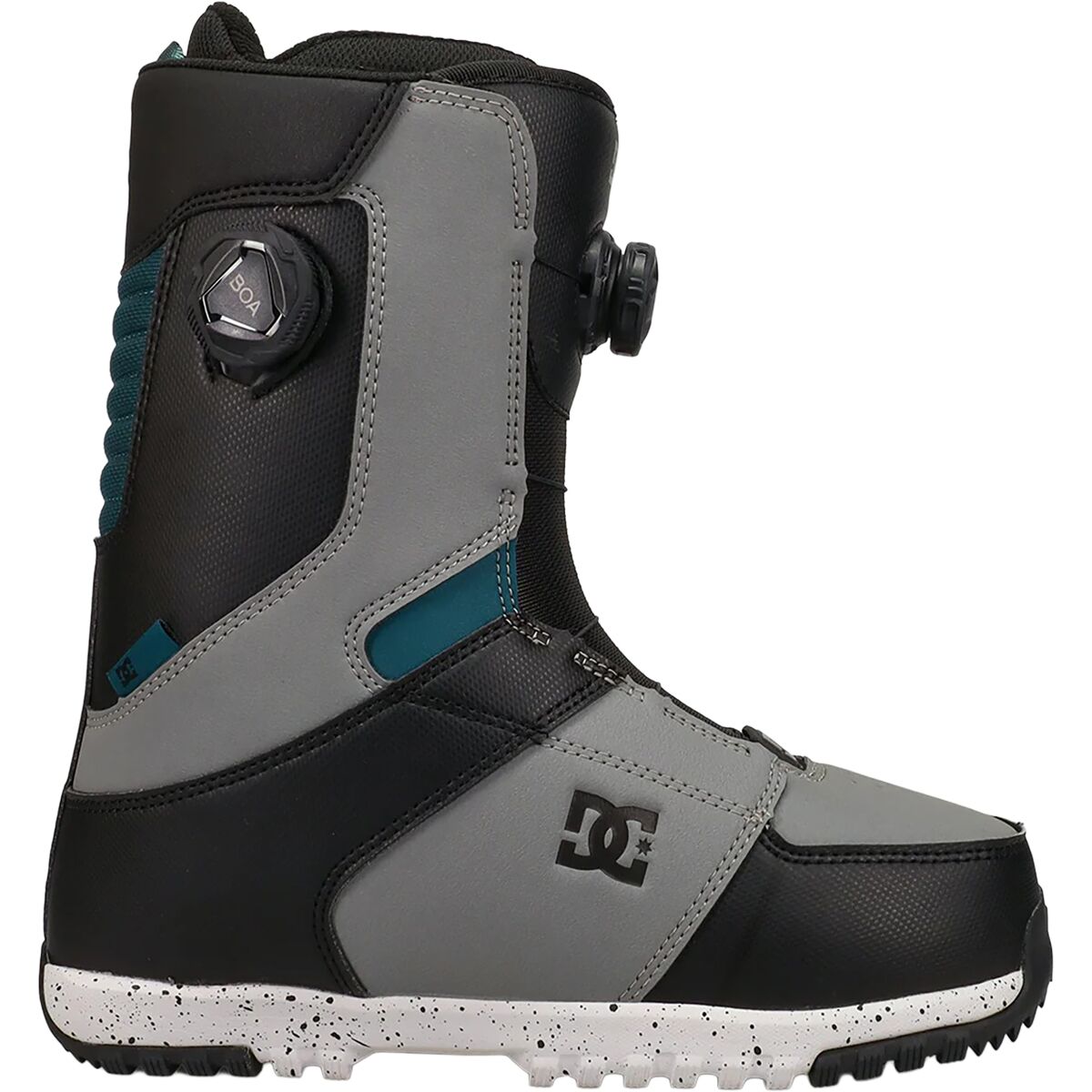 DC Mens Control, Color: Black/Grey/Teal, Size: 10.5 (DC01708002-BKGYTL-D105)