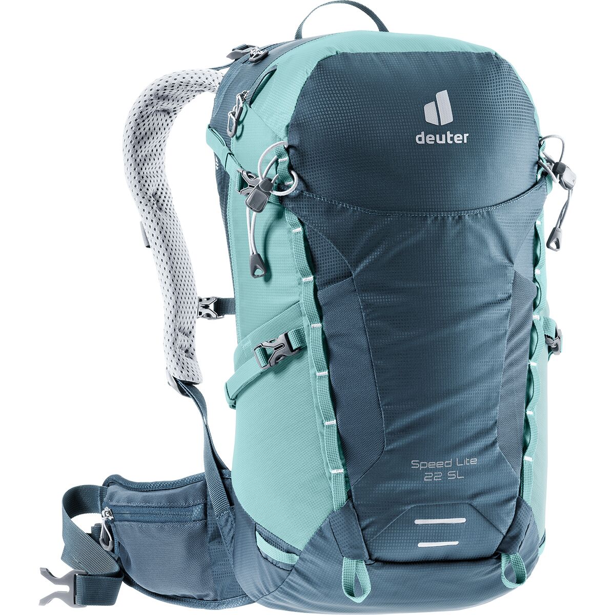 deuter airlite 22 ultralight day hiking backpack Trail SL Teal-Tin a close Shop Deuter Airlite 22 -