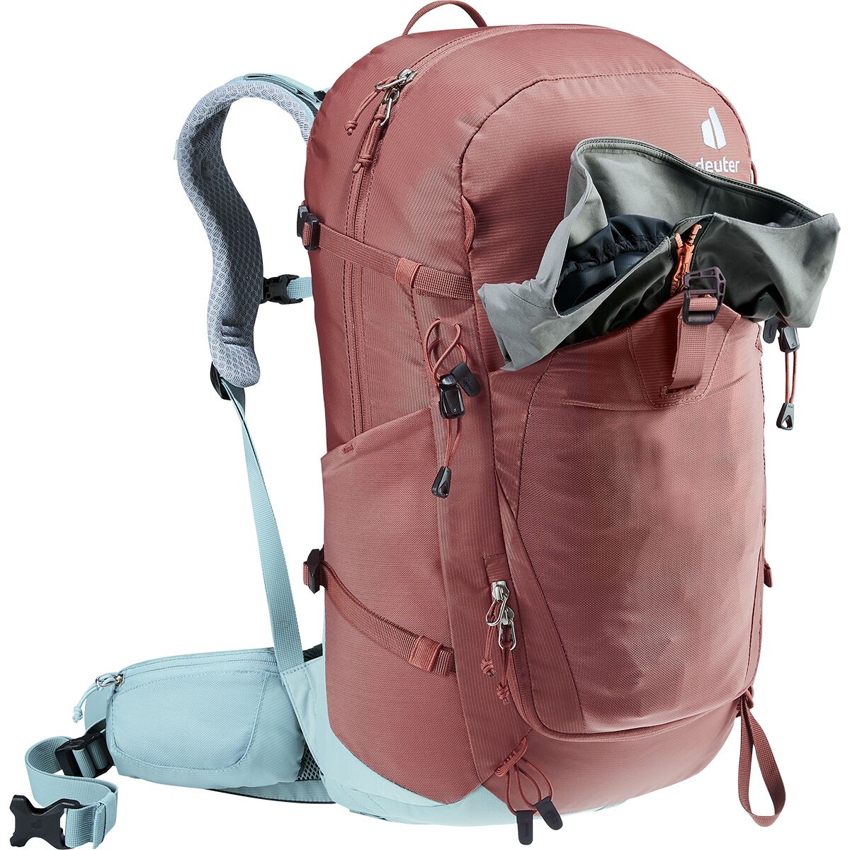 Deuter NWT Trail Pro 31 SL Women\'s Backpack — Dusty Rose/Light Blue Deuter Trail Pro 31 SL Backpack - Women main image 2