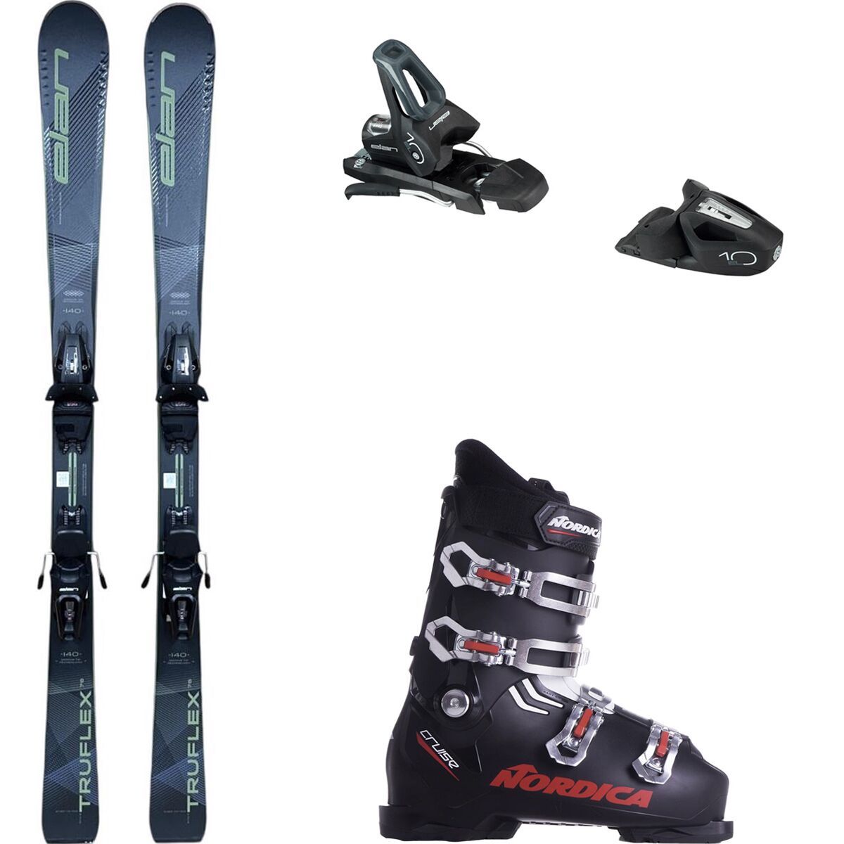 Elan Truflex 76 LS Ski + Elan Shift Binding + Nordica Cruise Boot