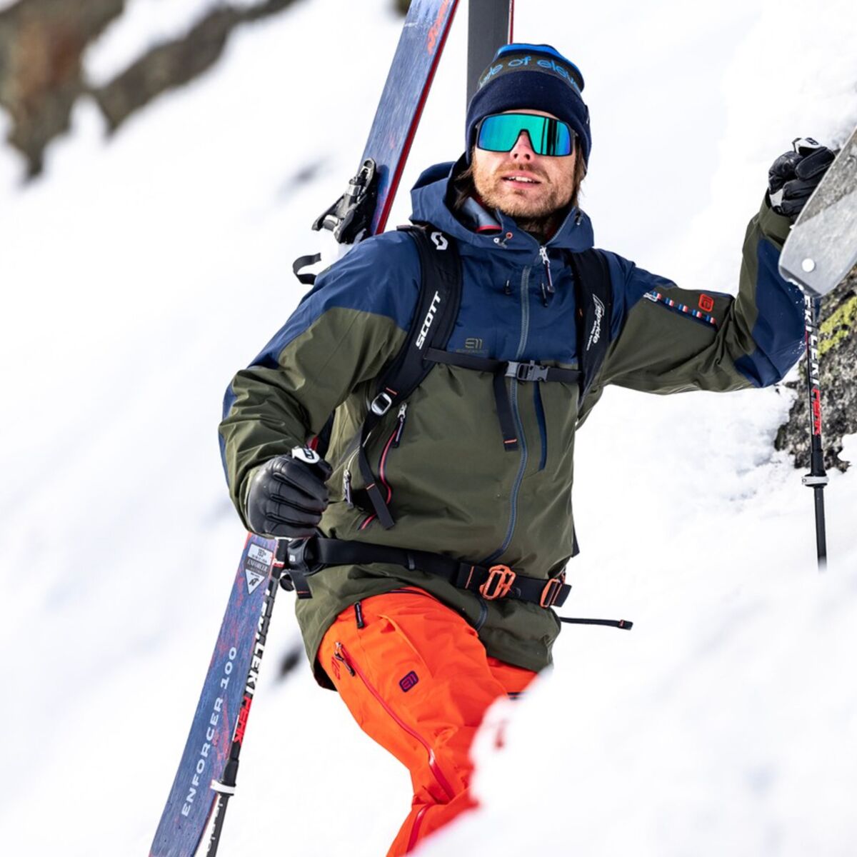 スキー State of elevenate M's Bec de rosses M Men's Bec de Rosses XI Jacket | Superb fit ski jacket and