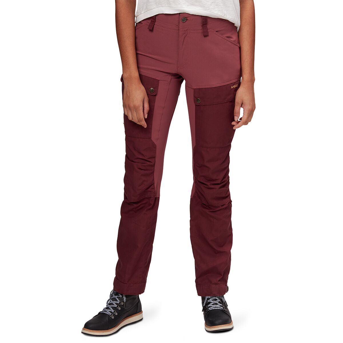 FJALL RAVEN / Keb Trousersボトム/27/コットン/RED/無地/89235s// Fjallraven Keb Curved Trouser - Women's - Women