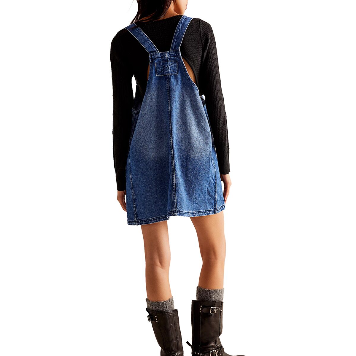 knee length dresses for ladies We The Free Overall Smock Mini - Heart Eyes main image 0