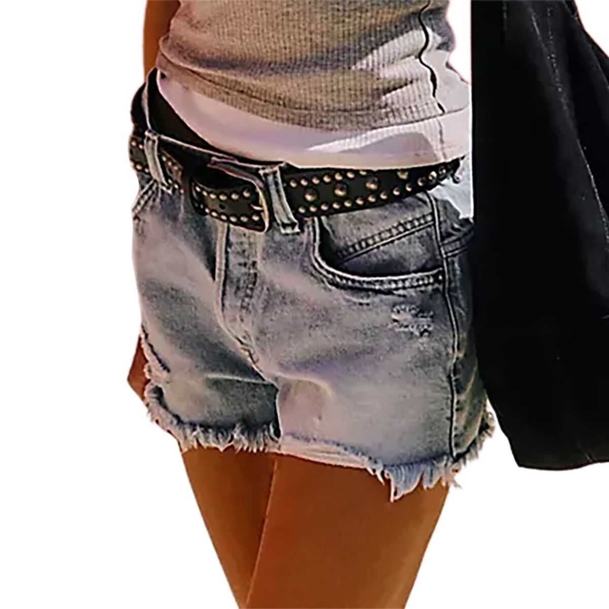 Free People Women's Now Or Never Denim Short in Moon Child - Size: 27