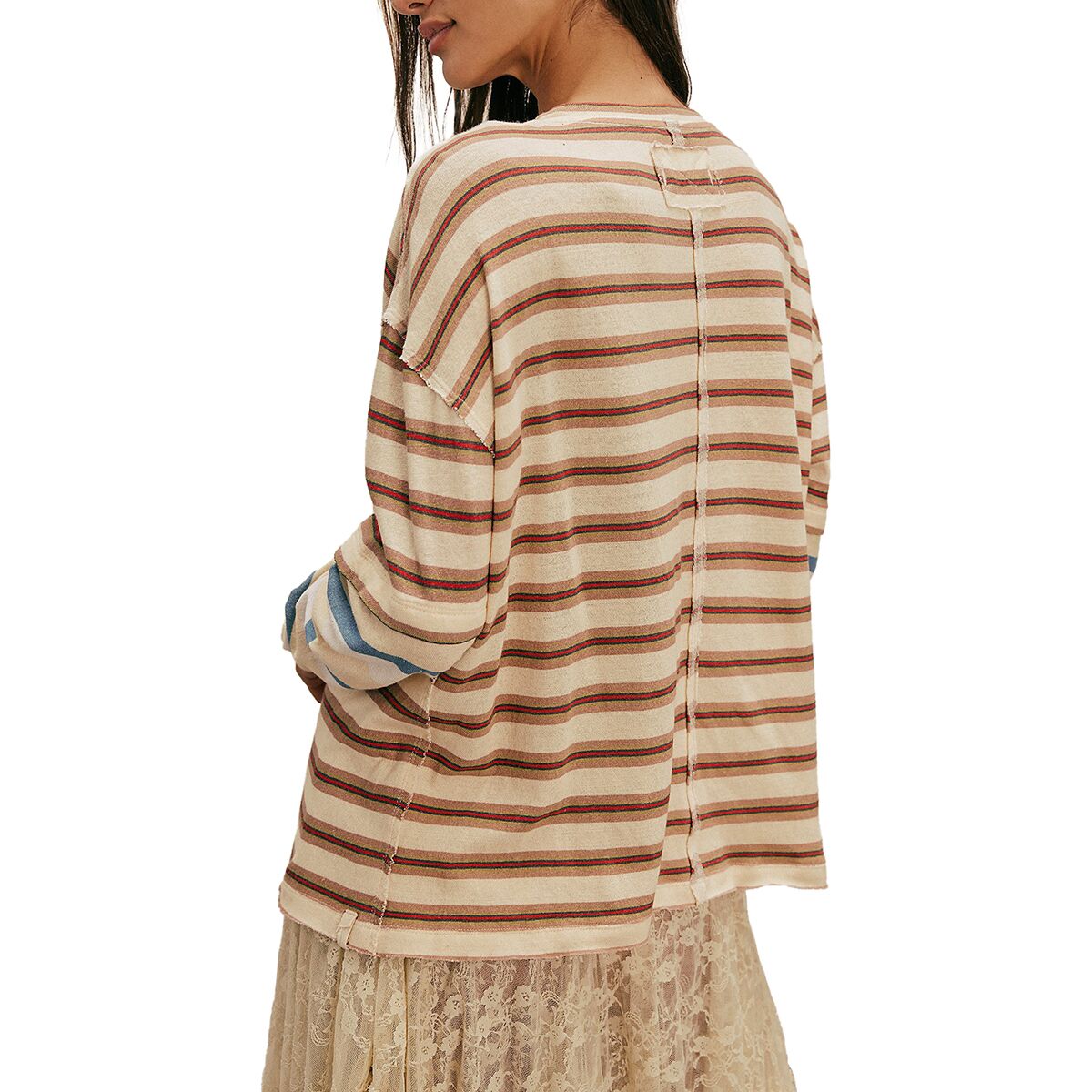 Free People Nina Stripe Long-Sleeve Shirt - Women's - Women