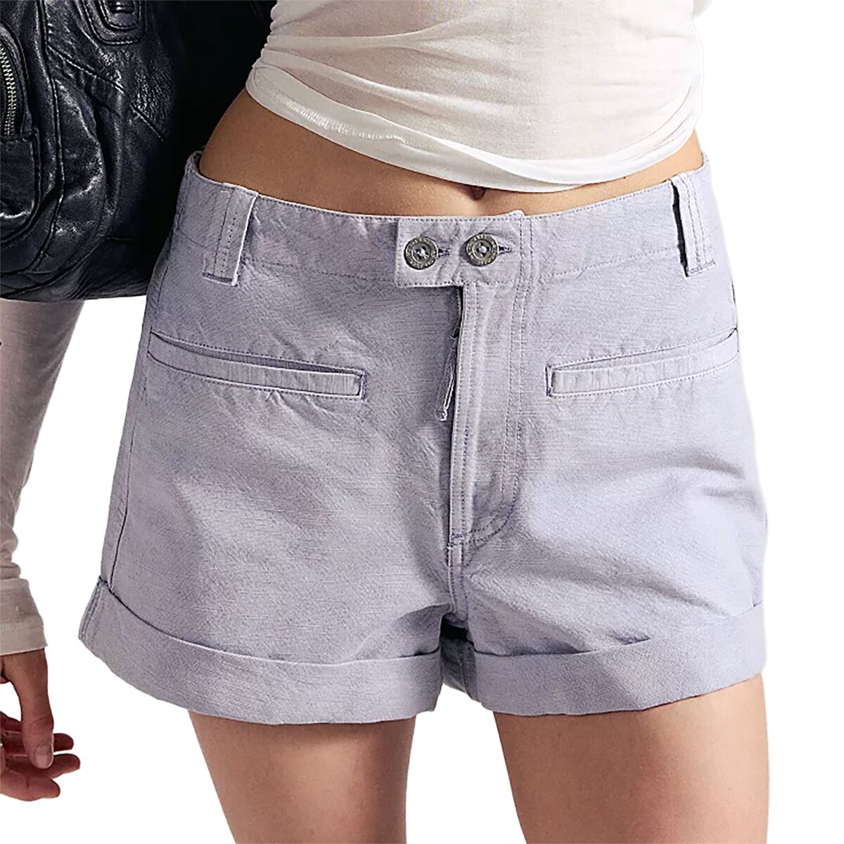 Free People Women's Sakura Short in Blue Imagination - Size: 4