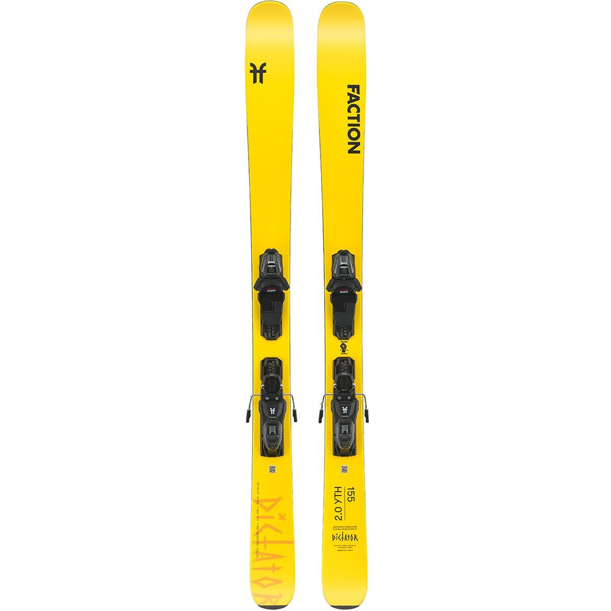 Faction Skis Dictator 2.0 Ski + Binding - 2022 - Kids' - Ski