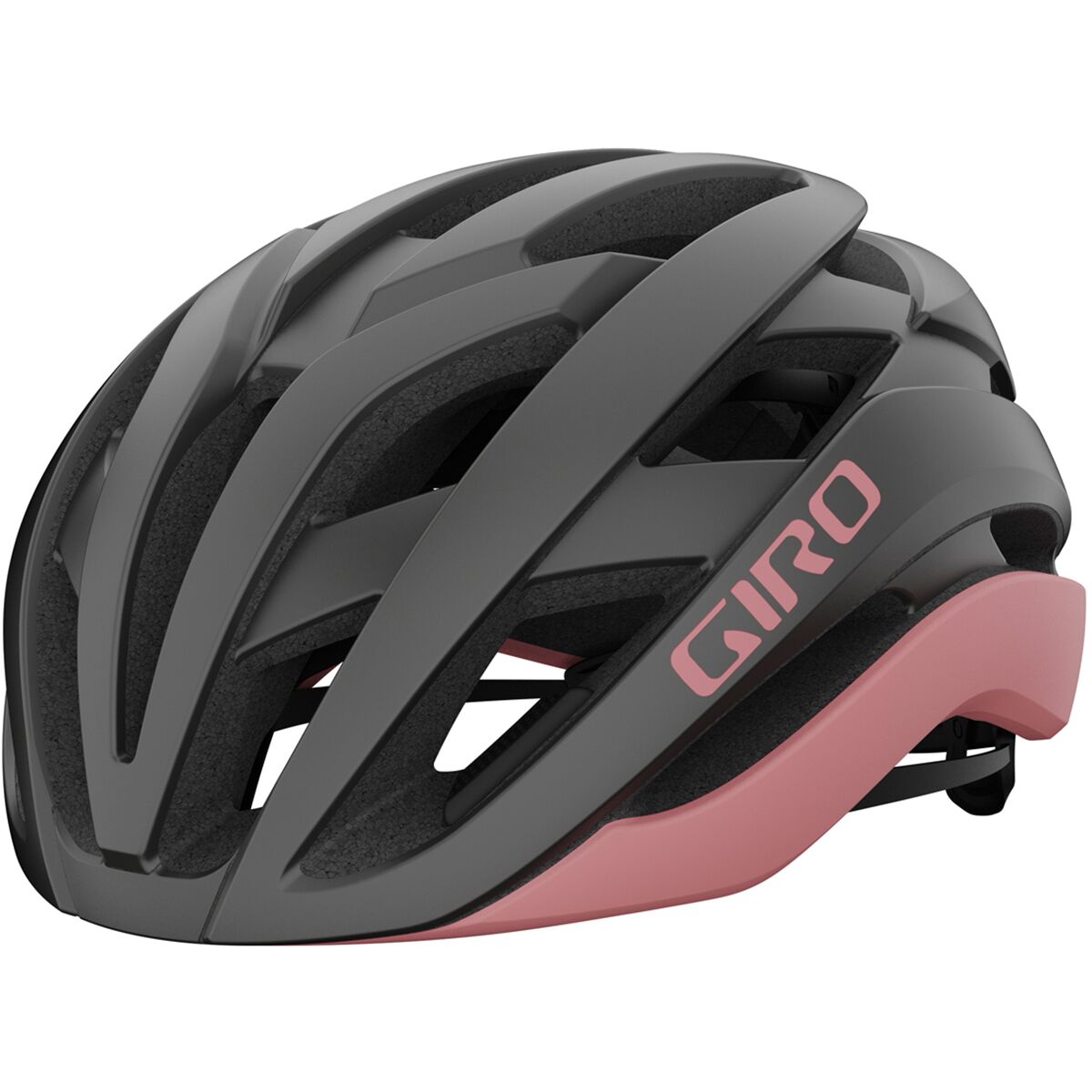 Giro Cielo Mips Helmet in Matte Metallic Coal / Dusty Rose - Size: Medium