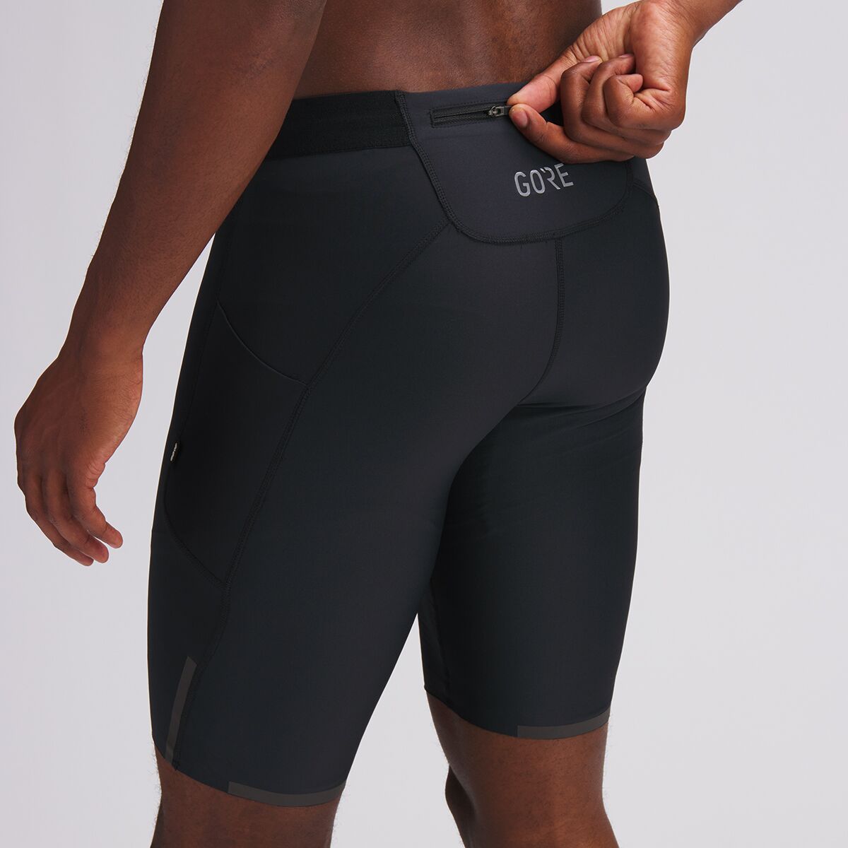 Short Gore Bike Wear Homme L - Brun, Poches Zippées, Déperlant