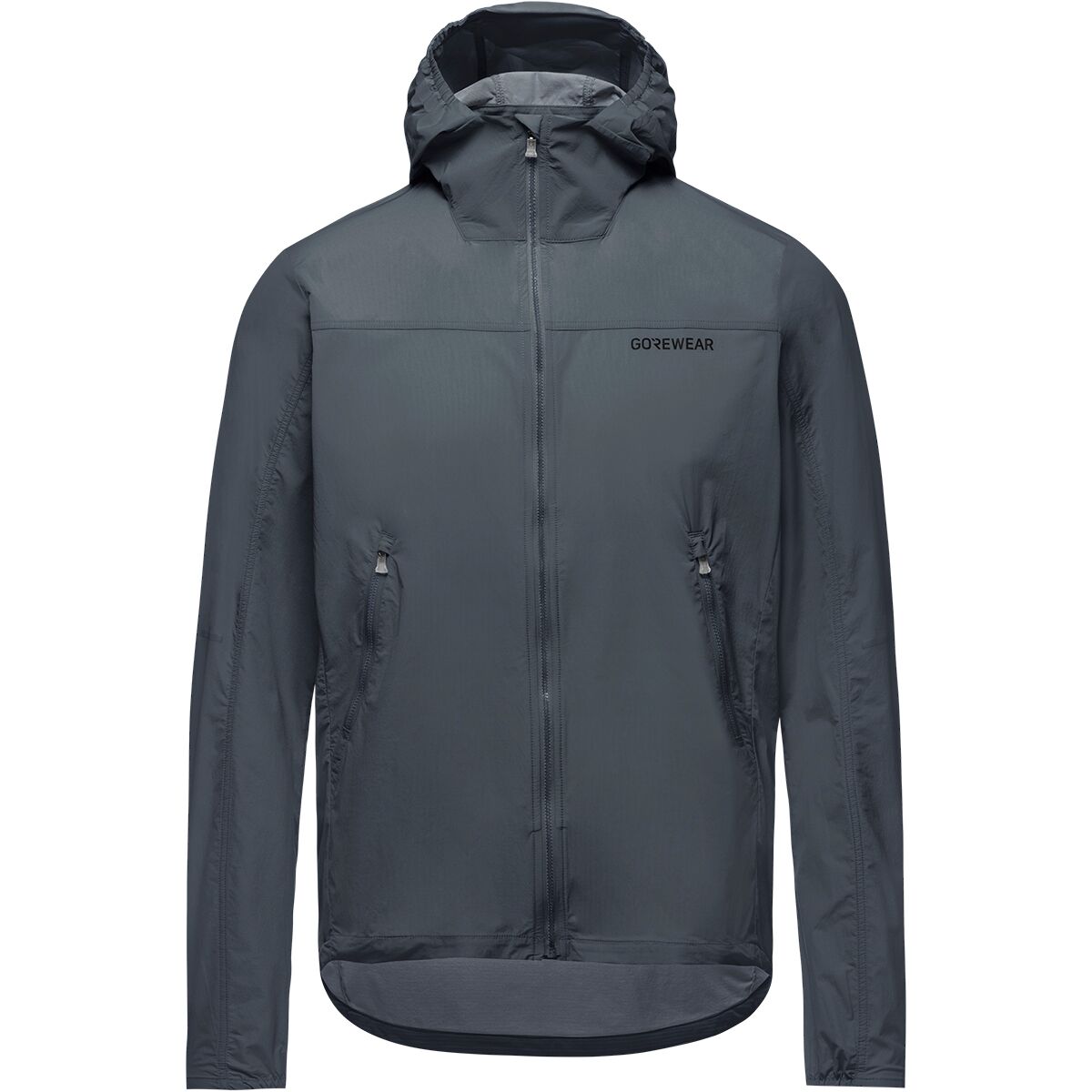 GOREWEAR Men's Fernflow Hooded Windbreaker in Lab Graphite - Size: Small