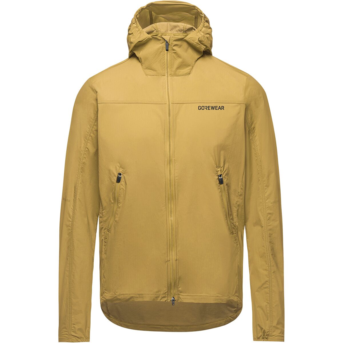 GOREWEAR Men's Fernflow Hooded Windbreaker in Tuscan Sand - Size: Small
