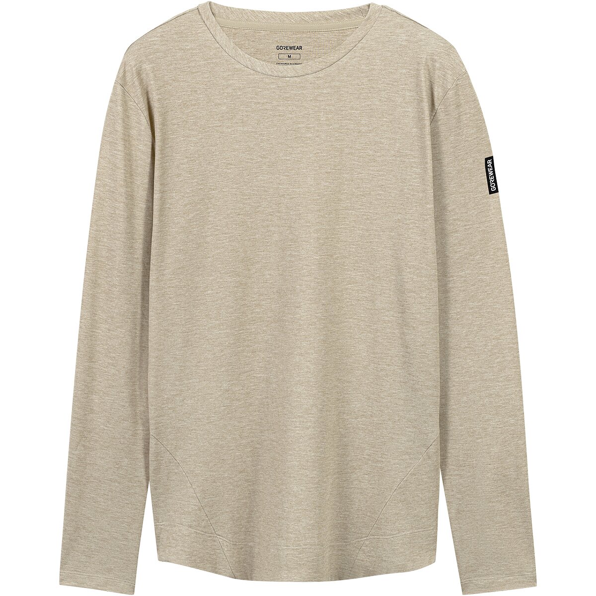 GOREWEAR Men's Training Long-Sleeve T-Shirt in Tech Beige - Size: XXL