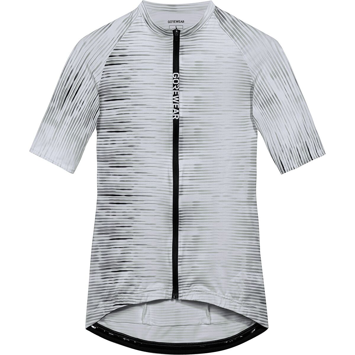 GOREWEAR Women's SPINSHIFT Pixel Short-Sleeve Jersey in White / Black - Size: XS