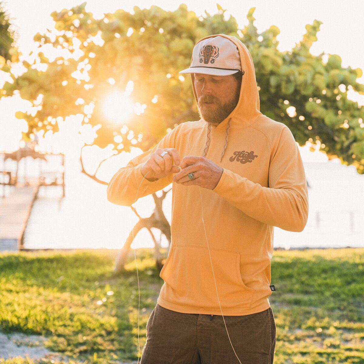 Howler Brothers Loggerhead Sun Protection Hoodie - Men's - Men
