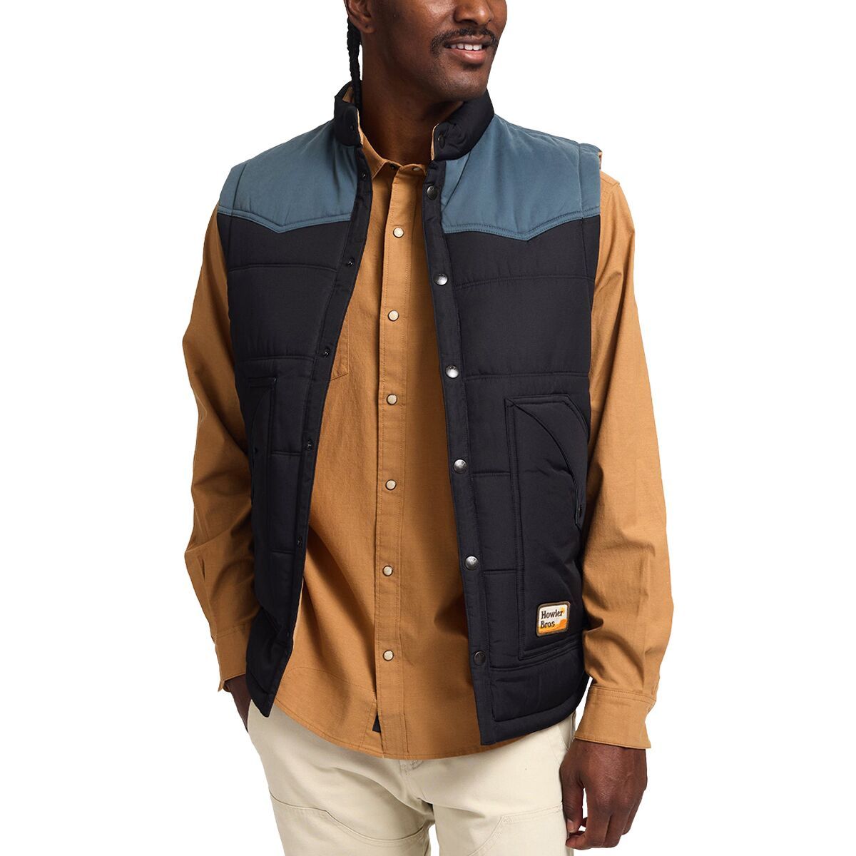 トップス Ballsy brotherswesternleather down vest Ballsy brotherswesternleather down vest - メルカリ