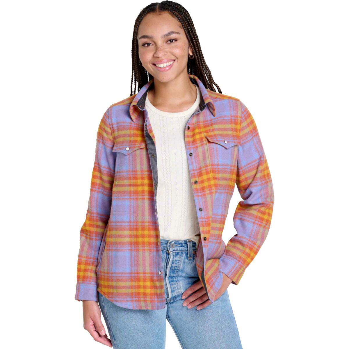 売れ筋商品|||ドード アンドコー カットソー トップス レディース Folk Yeah Shirt Jacket - Women's Taffy Toad&Co Folk Yeah Shirt Jacket - Women's - Women
