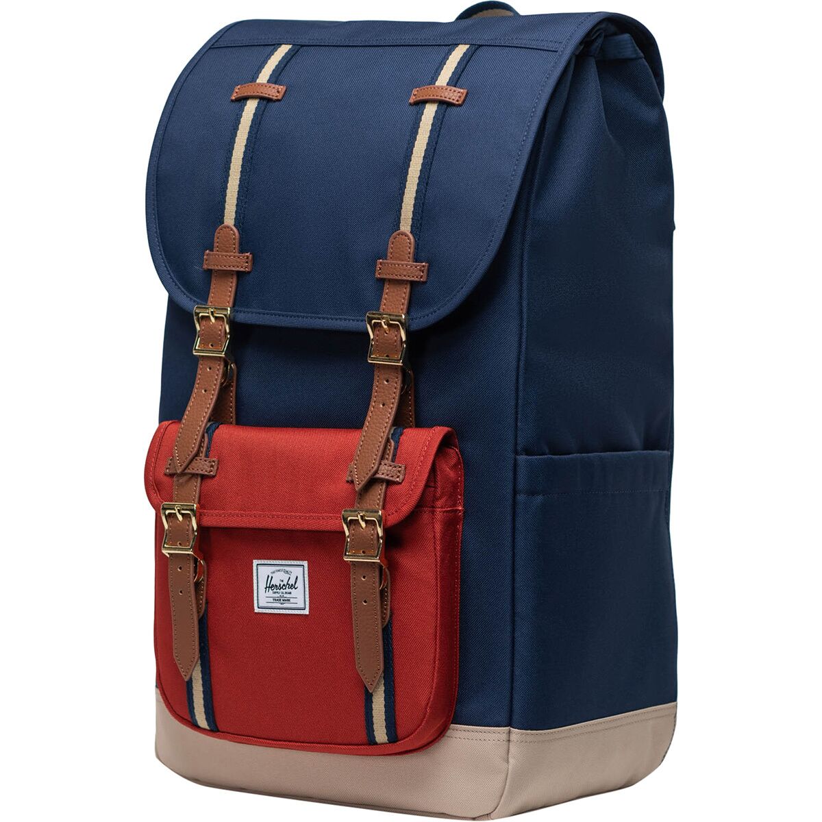 35l medium travel backpack - made by design AMPEX 35L Excursion Backpack, Black Red