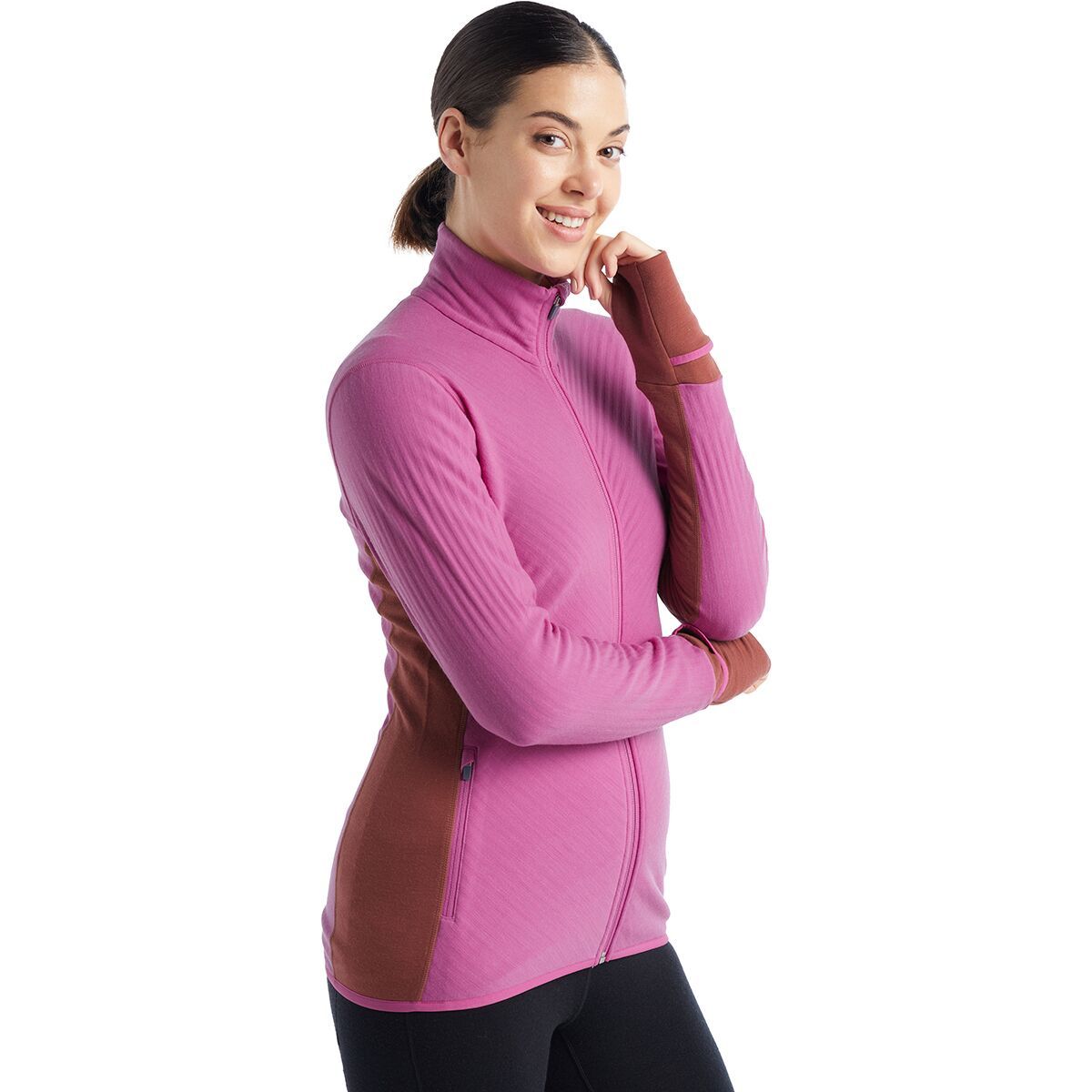 Icebreaker RealFleece Merino Descender Long-Sleeve Zip Jacket - Women's -  Women