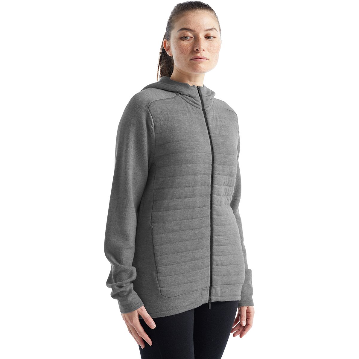 Icebreaker ZoneKnit Insulated Long Sleeve Thermal Hoodie - Women's , Up to  33% Off with Free S&H — CampSaver
