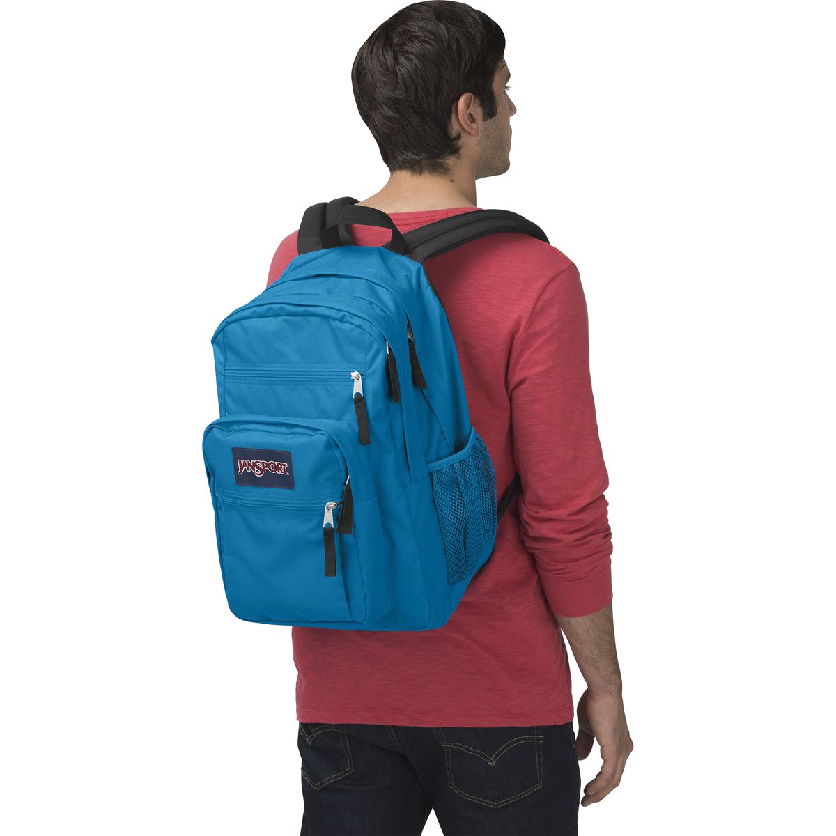 jansport big student backpack blue streak and designed for everyday use JanSport Big Student Backpack -