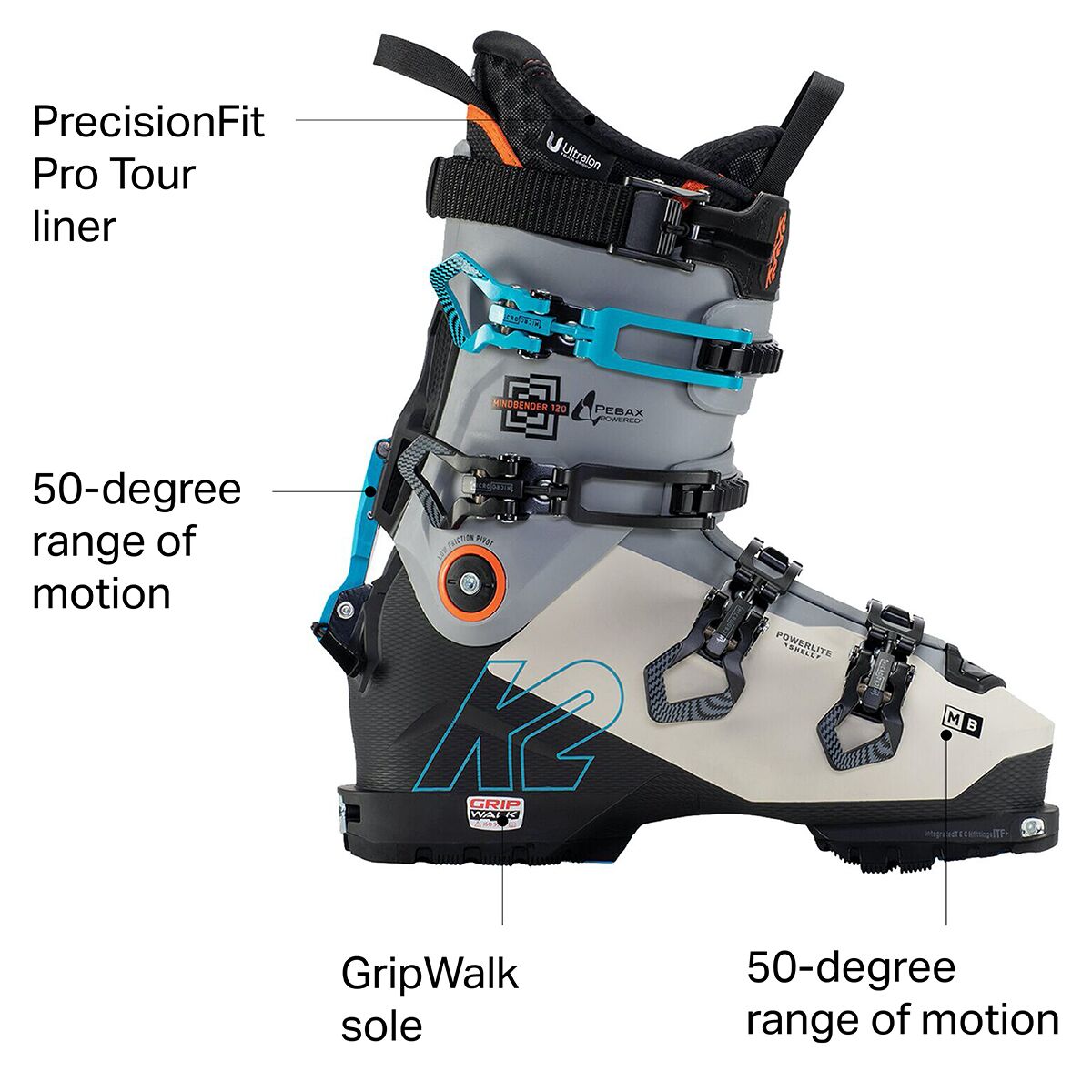 K2 Mindbender 120 Alpine Touring Boot - 2022 - Ski