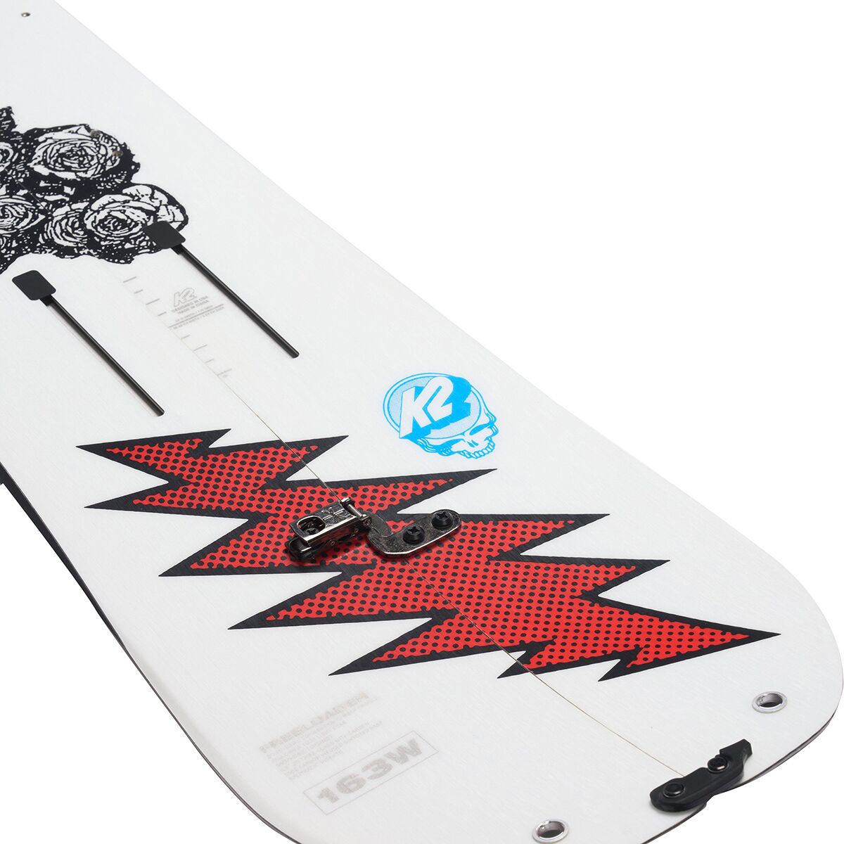 K2 Freeloader Grateful Dead QS Split Snowboard Package - 2023