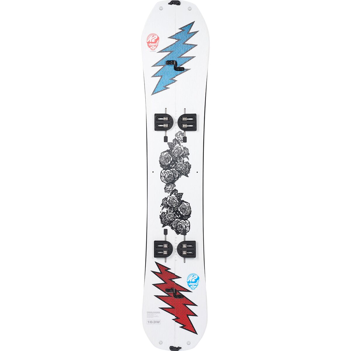 K2 Freeloader Grateful Dead QS Split Snowboard Package