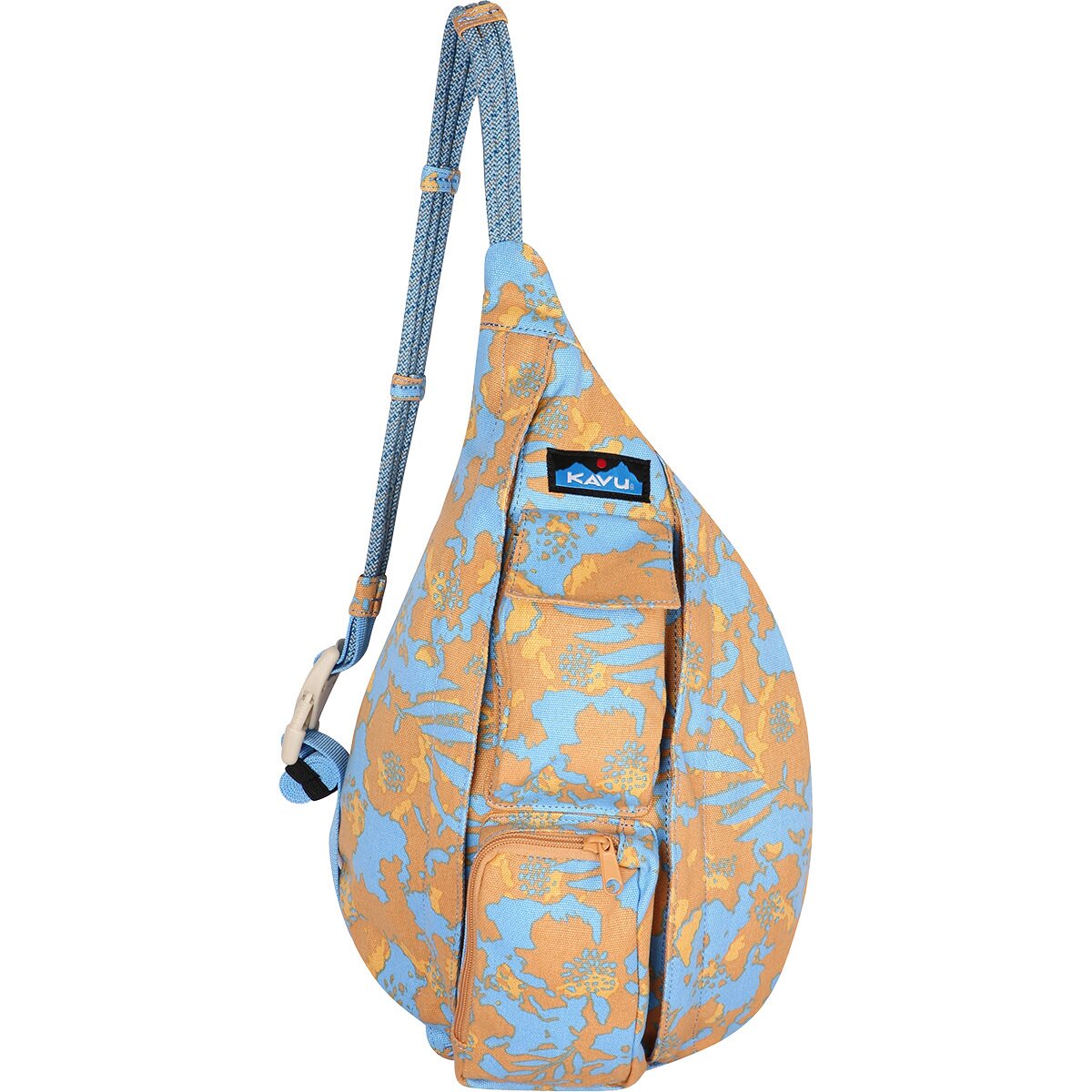 KAVU Women's Mini Rope Bag in Sky Bloom