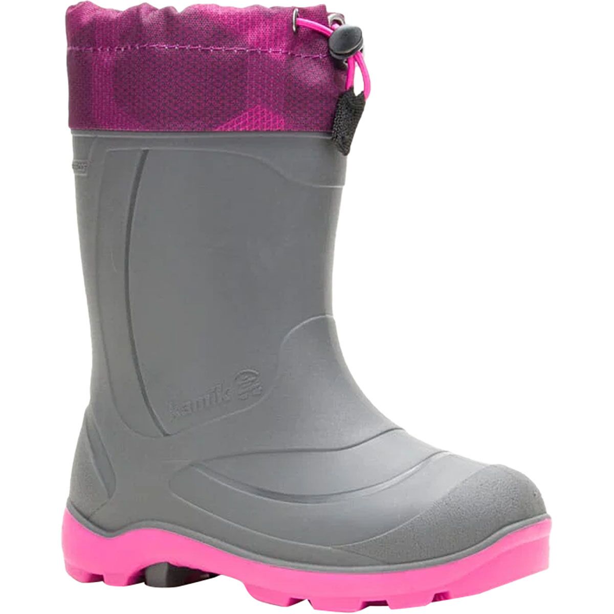 Kamik Snobuster 2 - Kids' in Black / Charcoal / Magenta - Size: 5