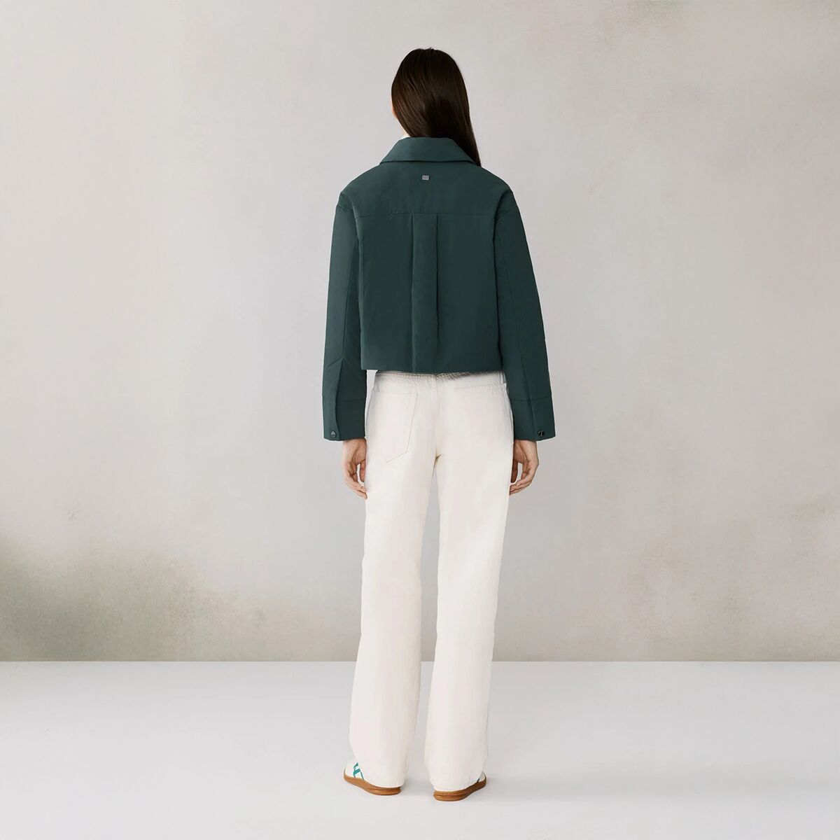 SOIA & KYO Laleh Duvet Down Cropped Jacket - Women