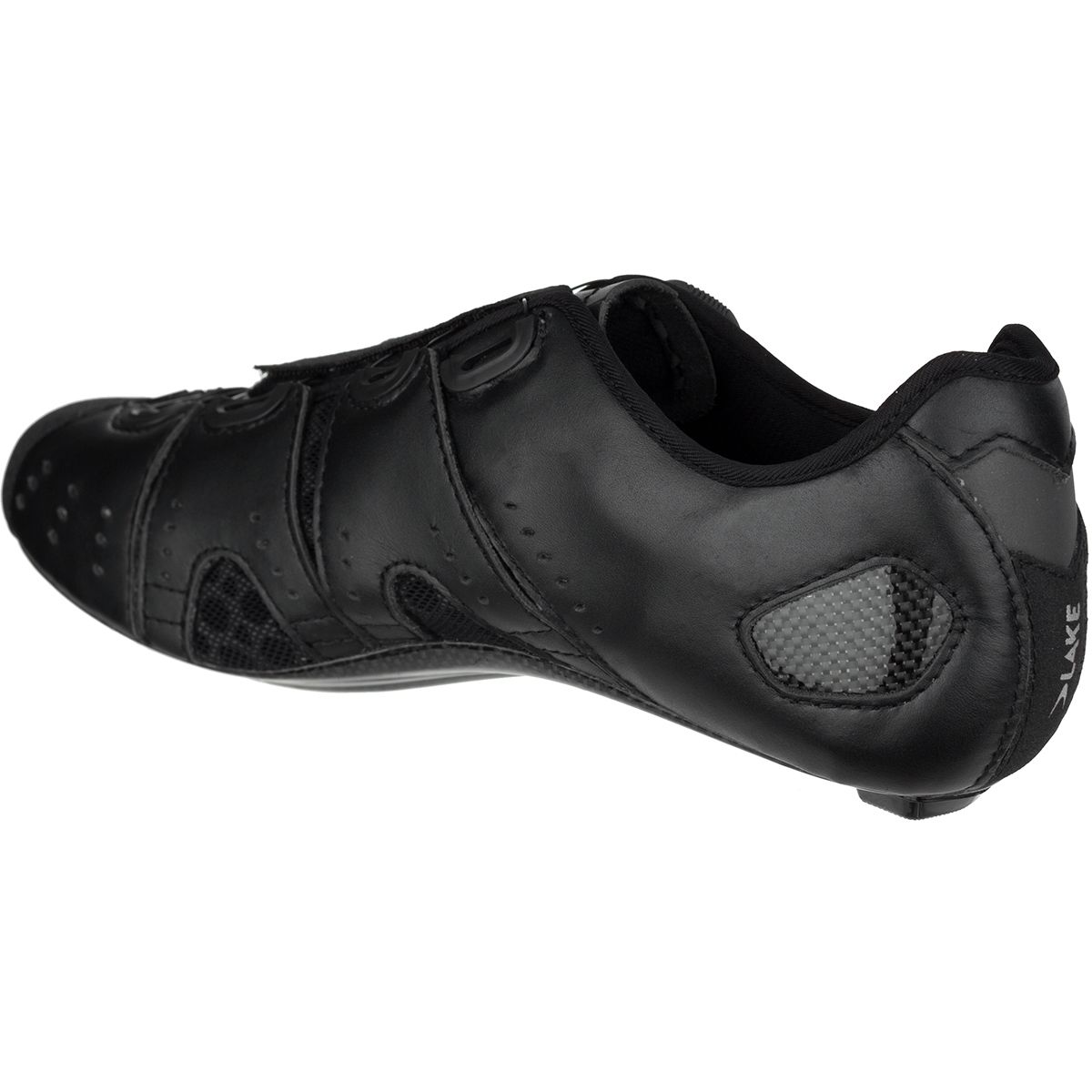 LAKE CX241 Black Men\'s Carbon Fiber Road Cycling Shoes Lake CX241 Cycling Shoe - Men main image 4